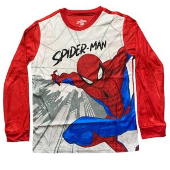 Juego de pijama de franela Spiderman de 2 piezas - Picture 1 of 14